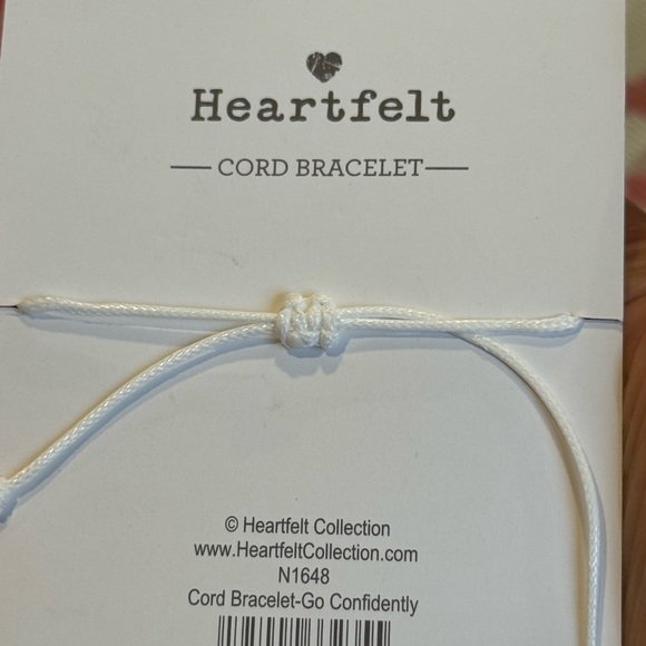 Gold Star Charm Graduation Cord Bracelet set of two pink and white adjustable - Picture 13 of 15